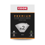 COOK Premium Filtre Kahve Kağıdı - Ebat 2