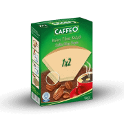 Caffeo Kahve Filtre Kağıdı 1x2 80 Adet (Doğal Kağıt)