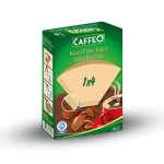 Caffeo Kahve Filtre Kağıdı 1x4 80 Adet (Doğal Kağıt)