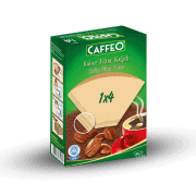 Caffeo Kahve Filtre Kağıdı 1x4 80 Adet (Doğal Kağıt)