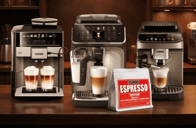 Otomatik kahve makineleri için zararlı yağlı çekirdekler ile makine dostu SmellyCat mat espresso çekirdeği ve kremalı kahve karşılaştırması